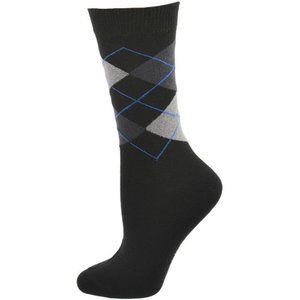 Women's Cotton Argyle Crew Socks